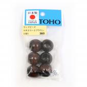 トーホー/ウッドビーズ 20mm/NR20-1 - 花材通販はなどんやアソシエ