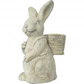 大同クラフト/マグネシアオブジェ ウサギ ウェルカム/MMJ18-R02 - 花材