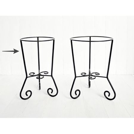 大同クラフト/26猫足スタンド ブラック/ANS26-20