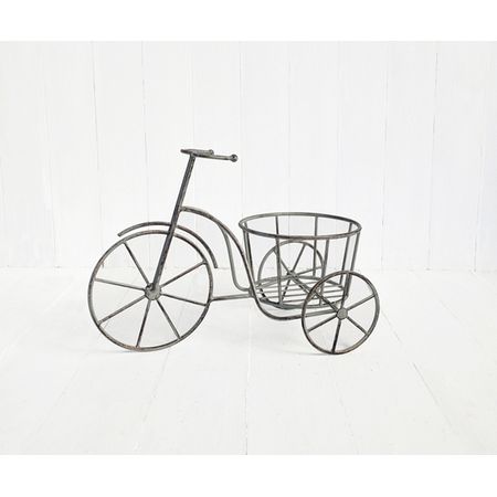 大同クラフト/26 ワイヤー3輪車 アンティークグレー/AIB26-03