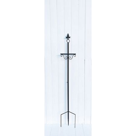 大同クラフト/ハンガーポール120cm ブラック/ALP26-120