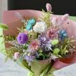 特価◎【プリザーブド】大地農園/ミニダリア 9輪 ストロベリー/04670-221