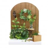 造花 エルベール ホームデコミニチュアガーデンキット 陽だまりのささやき Ntr 28 通販 はなどんやアソシエ