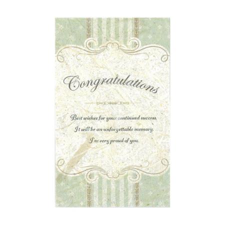 特価◎cazaro/ソラペーパーメッセージカード 名刺  CONGRA グリーン 10 枚/36P101P0107