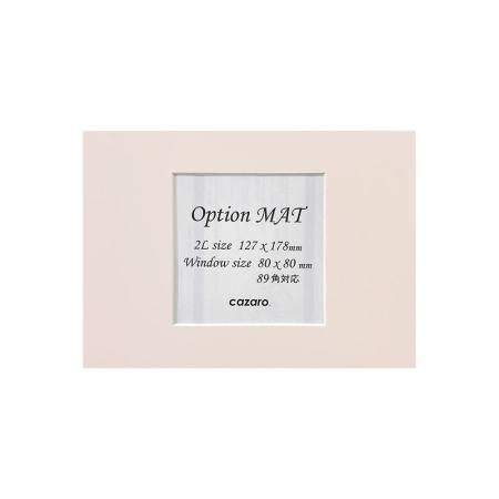 特価◎cazaro/カザロ OptionMAT 四角  2L  スモーキーピンク/36V001P0209