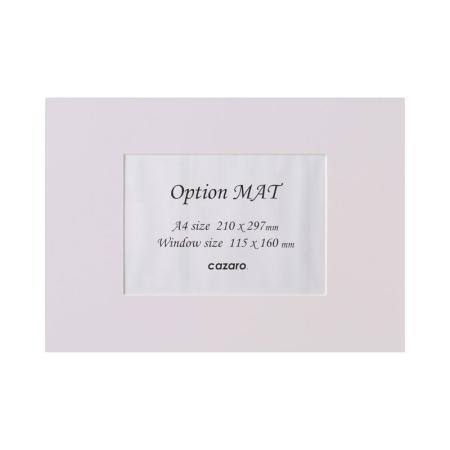 特価◎cazaro/カザロ OptionMAT 四角A A4/2L ライトラベンダー/36V001P0105