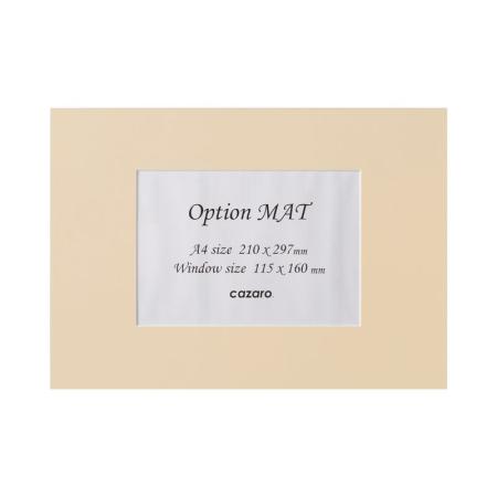 特価◎cazaro/カザロ OptionMAT 四角A A4/2L エクリュ/36V001P0106