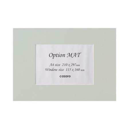 特価◎cazaro/カザロ OptionMAT 四角A A4/2L スモーキーミント/36V001P0107