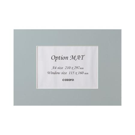特価◎cazaro/カザロ OptionMAT 四角A A4/2L ライトグレー/36V001P0108