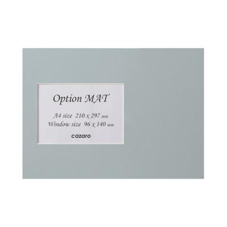 特価◎cazaro/カザロ OptionMAT 四角B A4/KG ライトグレー/36V003P0108