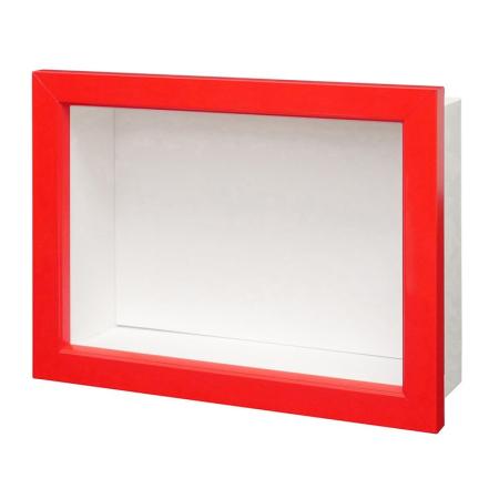 特価◎cazaro/フレーム+紙BOX バーチカル A5 レッド  OPP/36P011P0503