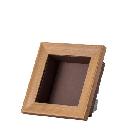 特価◎cazaro/フレーム+紙BOX ロイヤル 150角  ウォールナット/36P005P0107