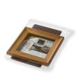 特価◎cazaro/フレーム+紙BOX ロイヤル 150角  ウォールナット/36P005P0107