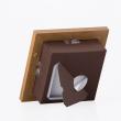 特価◎cazaro/フレーム+紙BOX ロイヤル 150角  ウォールナット/36P005P0107