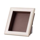 cazaro/フレーム＋紙ＢＯＸ ロイヤル 200角  パステルホワイト/36P005P0205