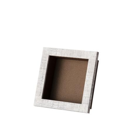 特価◎cazaro/フレーム+紙BOX ロイヤル 150角 ストーンホワイト/36P010P0103