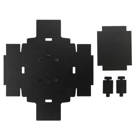 特価◎cazaro/紙BOXスペア3枚入 VERTICAL A5 ブラック/36V05000503