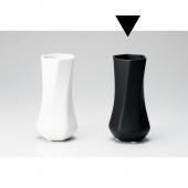 エイチツーオー/陶器花瓶SS 六角・白/HT6178 - 花材通販はなどんやアソシエ