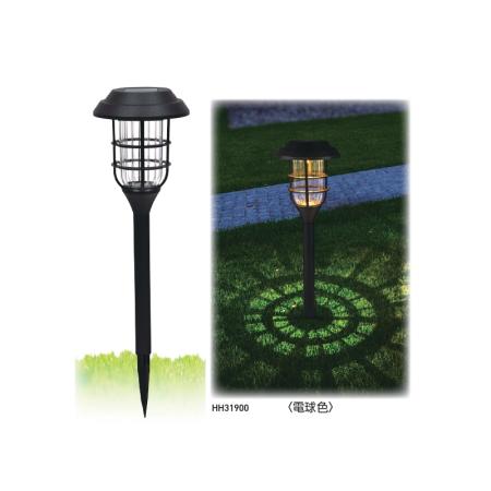 エイチツーオー/ポールソーラーライト 電球色/HH31900
