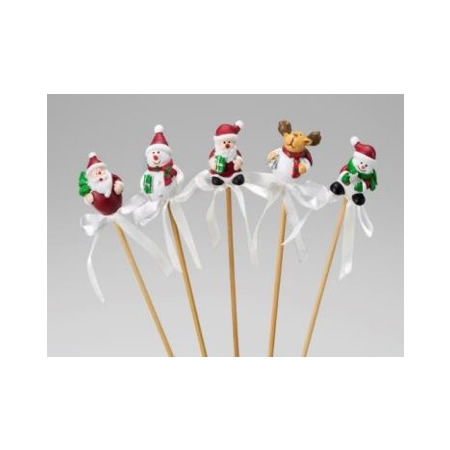 特価◎エイチツーオー/カラフルクリスマスピック 5種アソート/HX30805