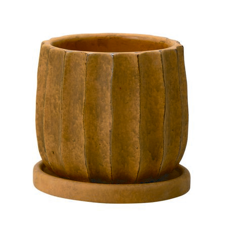 エイチツーオー/チャウダポット　ラウンドM　アンティークブラウン/HH29290