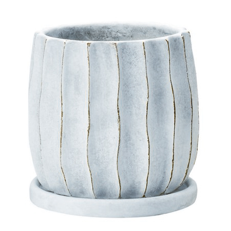 エイチツーオー/チャウダポット　ラウンドL　ホワイト/HH29292