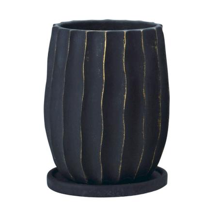 エイチツーオー/チャウダポット　ロングL　ブラック/HH29301