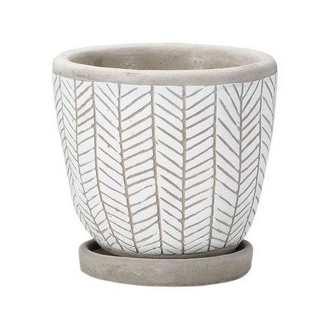 エイチツーオー/マブルポットL　ホワイト/HH29418