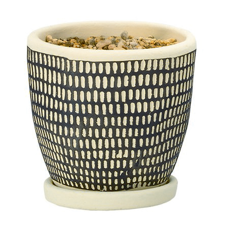 エイチツーオー/ゼダンポットL　ブラック/HH29419