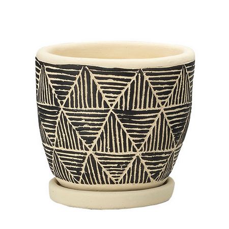 エイチツーオー/サテンポットL　ブラック/HH29422