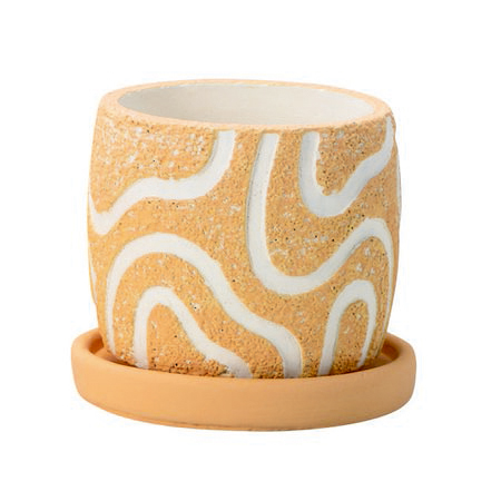 エイチツーオー/ミルポットS　オレンジ/HH29317