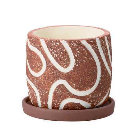 エイチツーオー/ミルポットM　レッド/HH29320