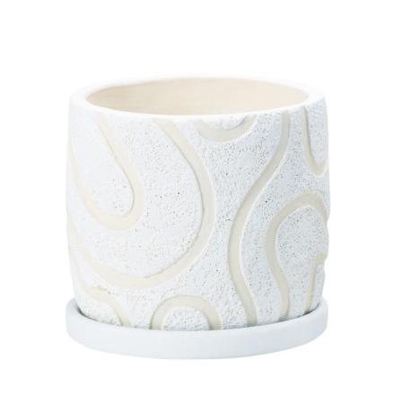 エイチツーオー/ミルポットL　ホワイト/HH29307