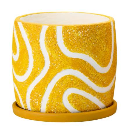 エイチツーオー/ミルポットLL　イエロー/HH29310