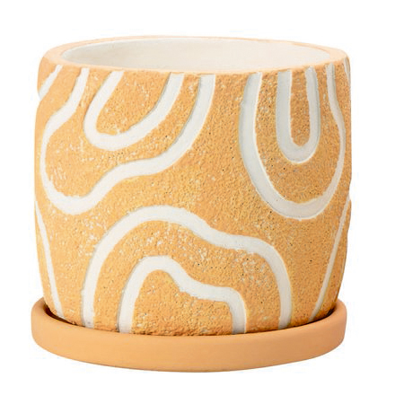 エイチツーオー/ミルポットL　オレンジ/HH29315