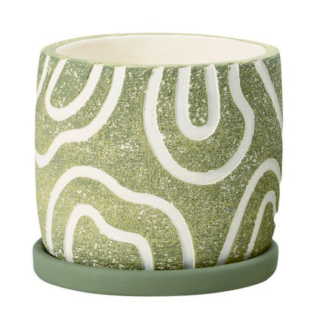 エイチツーオー/ミルポットL　グリーン/HH29323