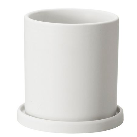 エイチツーオー/インテリアポット　コラムS　ホワイト/HH31957