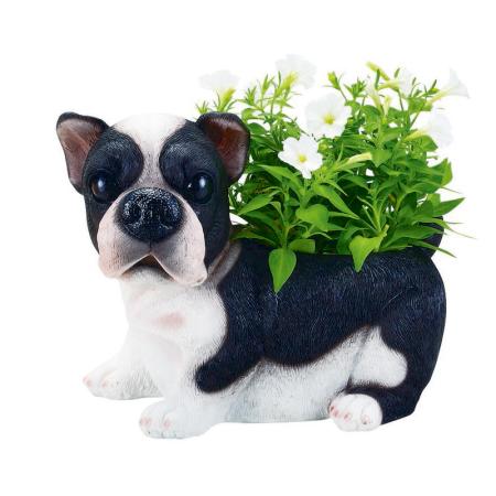 エイチツーオー/ラブリードックプランター　フレンチブル/HH29205