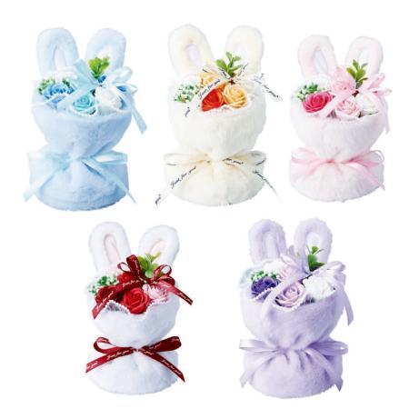 エイチツーオー/ファーパステルラビットソープアレンジ　アソート/HH29363