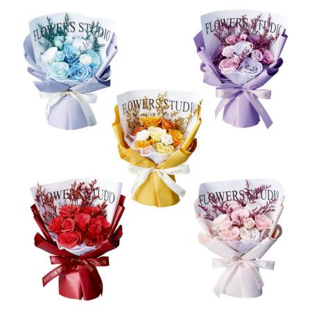 エイチツーオー/スィートソープフラワーブーケLL　5色アソート/HH29359