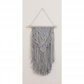 アビテ/マクラメ・タペストリー・A アイボリー/HX-203-IV - 花材通販は