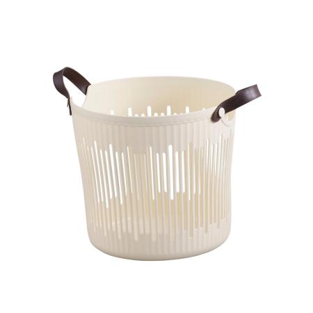 アビテ/ニド・ラウンドバスケット・S アイボリー/SAU-001-IV