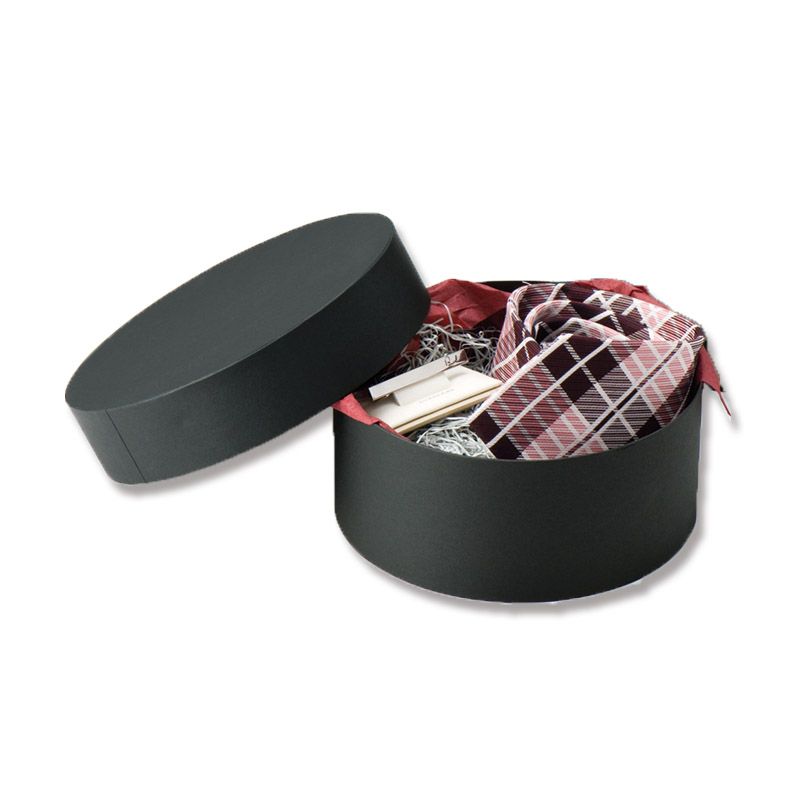 楽天市場 箱 貼り箱 Heiko シモジマ サークルボックス ブラック 220 98 1個 シモジマラッピング倶楽部