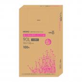 HEIKO/箱入再生原料HDゴミ袋 45L 半透明 100枚入り/006605400 - 花材