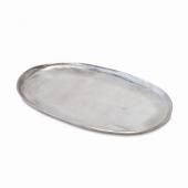 POSH LIVING/オーバルプレート シルバー/63637 - 花材通販はなどんや