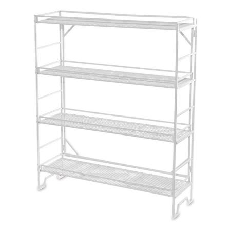 特価◎POSH LIVING/プランツラック 4段 ホワイト/64141