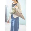 POSH LIVING/フラワーバッグ グレー/53467
