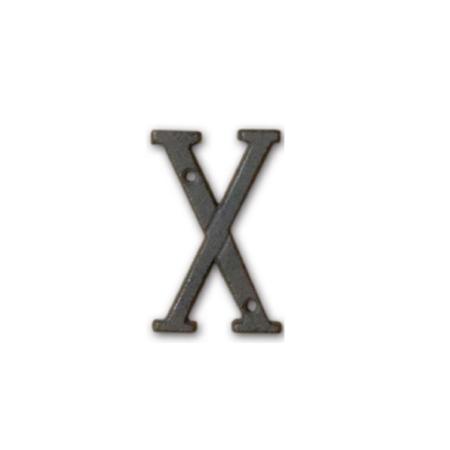 特価◎POSH LIVING/アイアンアルファベット X/62396
