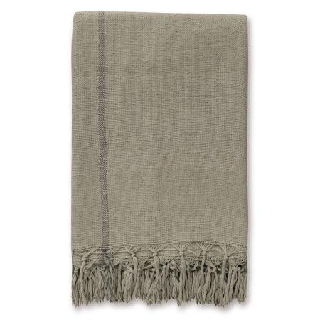 特価◎POSH LIVING/ダブルウェイトマルチカバー ストライプ スモーク/53405