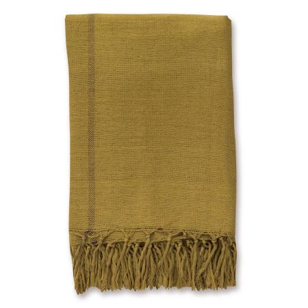 特価◎POSH LIVING/ダブルウェイトマルチカバー ストライプ ウグイス/53406